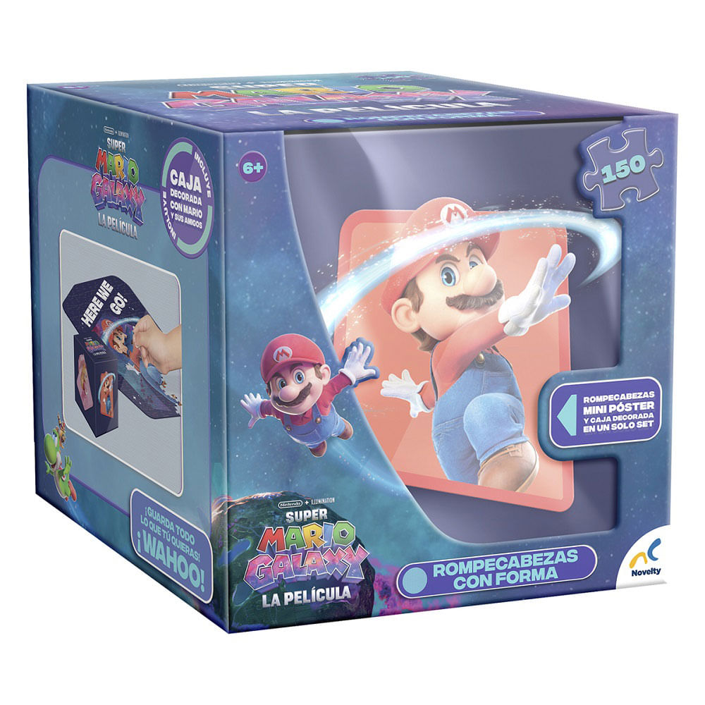 Rompecabezas Mario Bros Alcancia 150 Pzas