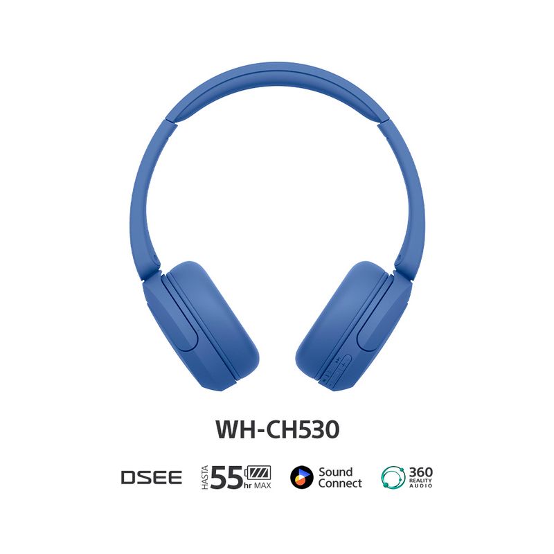 Audifonos Wh-Ch530 Wireless En Azul
