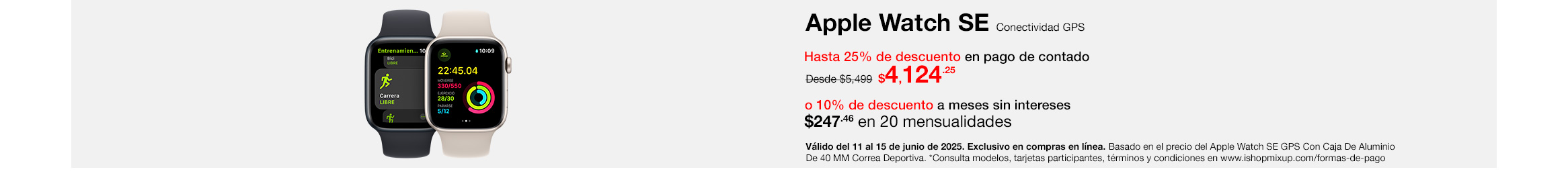 Apple Watch SE GPS