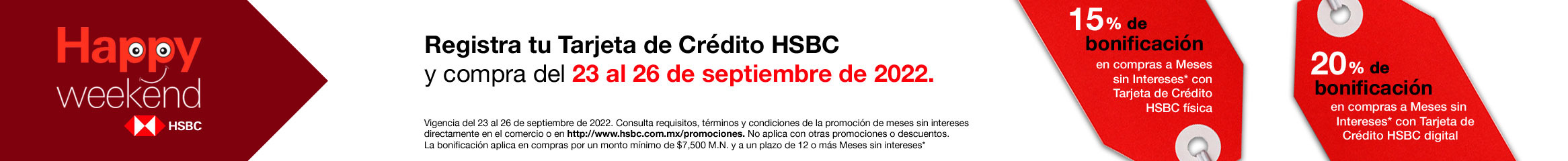 HSBC: Happy Weekend